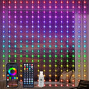 CORTINA DE LUCES NAVIDEÑAS SMART LED RGB 3X2